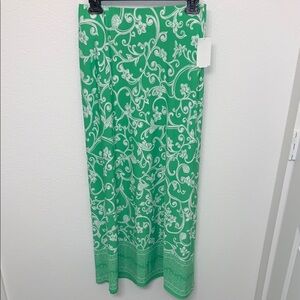 Vince Camuto Green Maxi Pencil Skirt Resort Wear